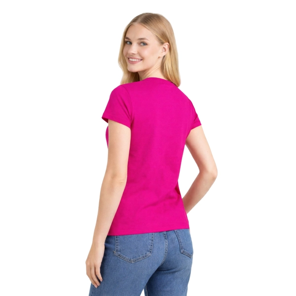 T-shirt damski fuksja 170g/m2 roz. L